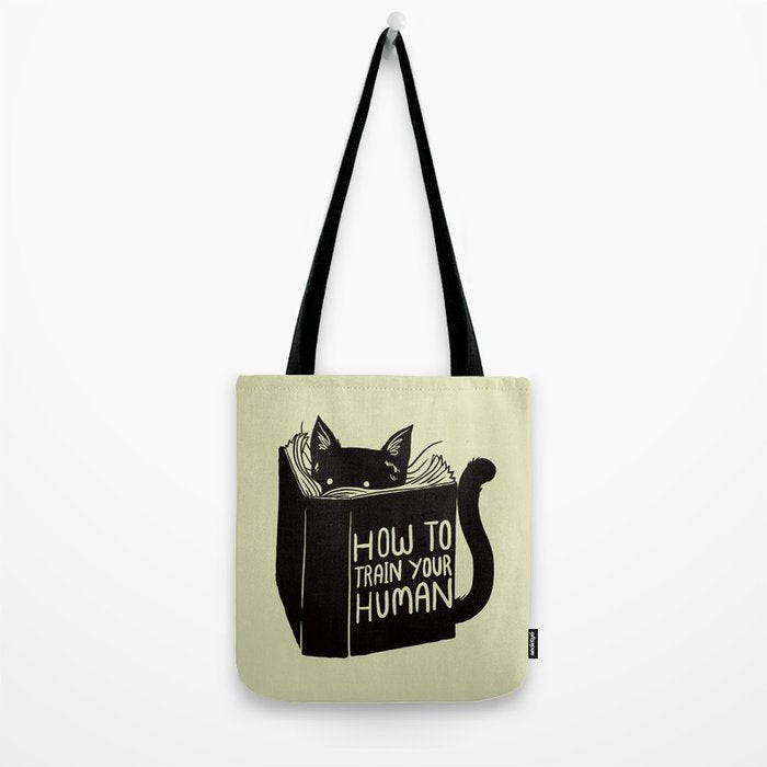 How To Train Your Human Tote Bag Gallery Image 2