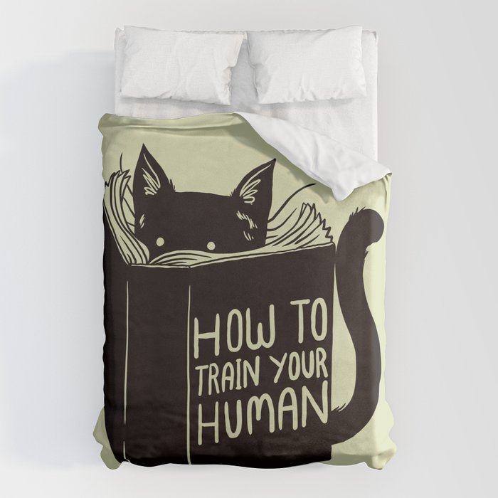 How To Train Your Human Duvet Cover Gallery Image 1