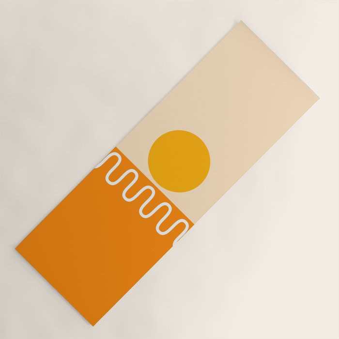 Abstract Landscape 22C Yoga Mat Gallery Image 1