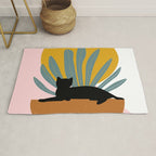 The Cat and The Sun III Rug Gallery Image 1