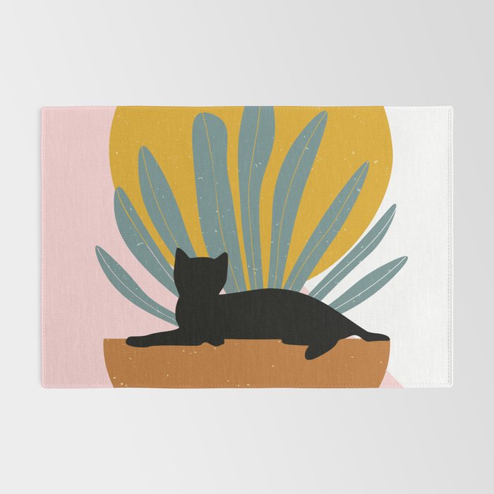 The Cat and The Sun III Rug Gallery Image 2