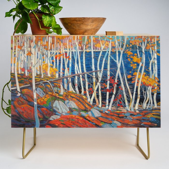 In The Northland (Group Of Seven) by Tom Thomson Canadian Landscape Art Credenza Gallery Image 1