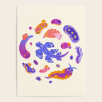 sea slug - pastel Poster Gallery Image 4