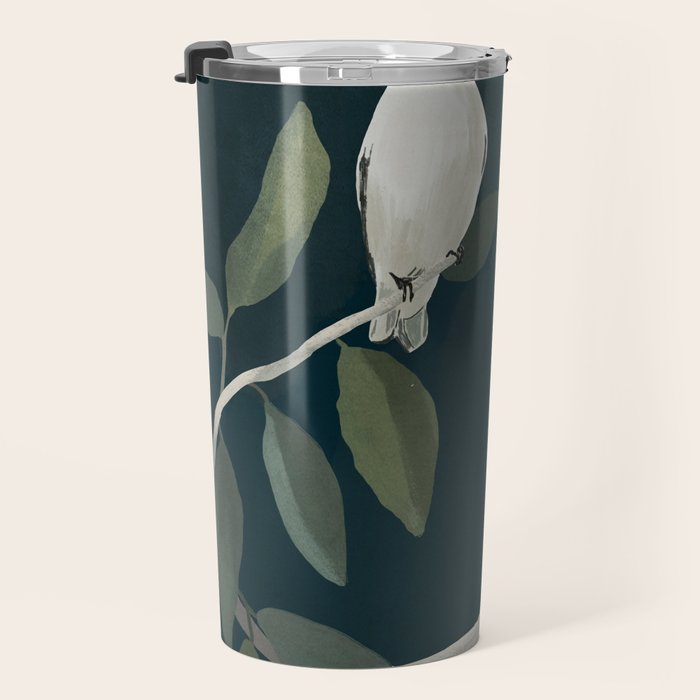Minimalist Birds On Branch 2 Travel Mug Gallery Image 3