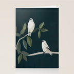 Minimalist Birds On Branch 2 Stationery Card Gallery Image 2