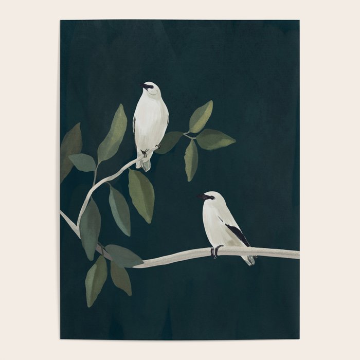 Minimalist Birds On Branch 2 Poster Gallery Image 4