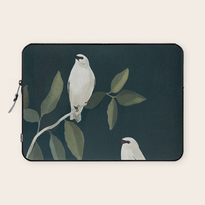 Minimalist Birds On Branch 2 Laptop Sleeve Gallery Image 1