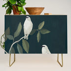 Minimalist Birds On Branch 2 Credenza Gallery Image 1