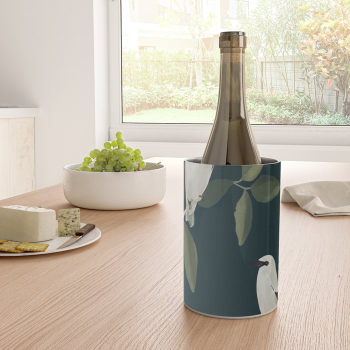 Minimalist Birds On Branch 2 Wine Chiller Gallery Image 4