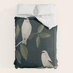 Minimalist Birds On Branch 2 Duvet Cover Gallery Image 6