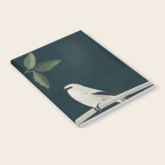 Minimalist Birds On Branch 2 Notebook Gallery Image 2