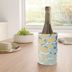 Flowers Art - Teal and Yellow - Modern Floral Prints Wine Chiller Gallery Image 4