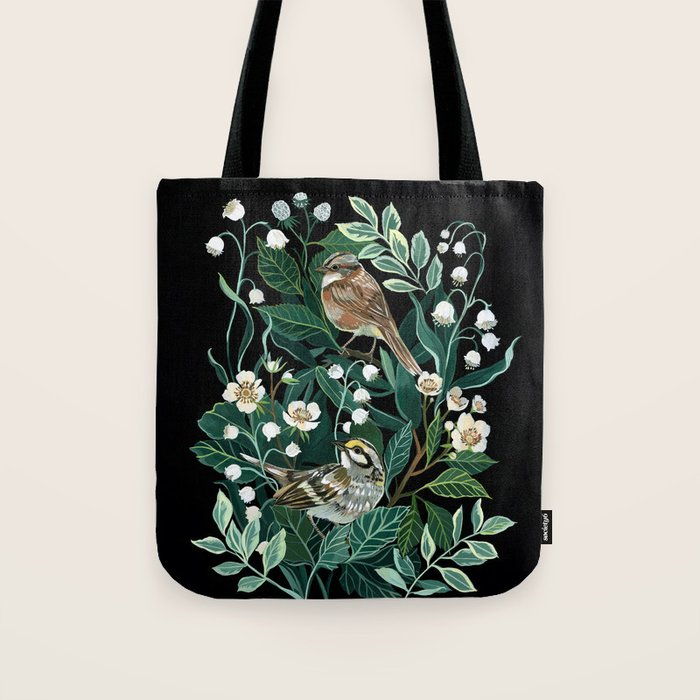 Lily of The Valley Tote Bag Gallery Image 1