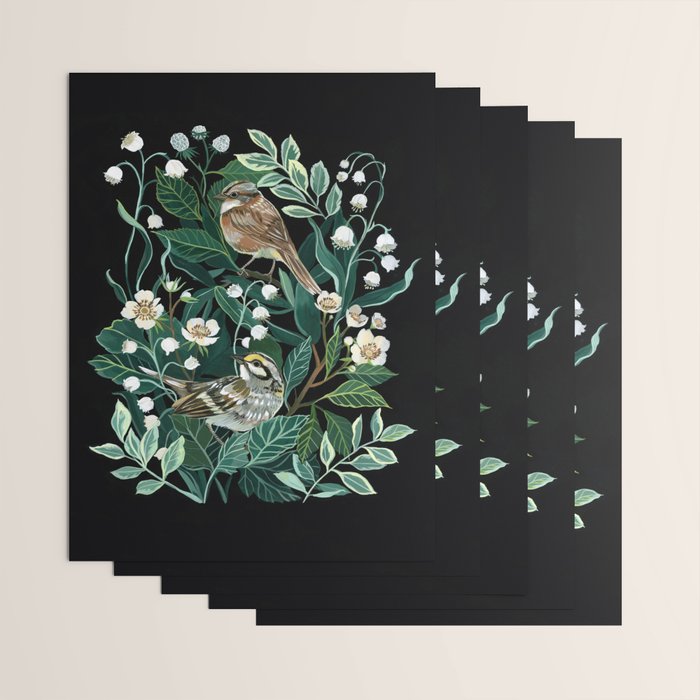 Lily of The Valley Wrapping Paper Gallery Image 3
