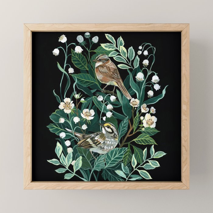 Lily of The Valley Mini Art Print Gallery Image 1