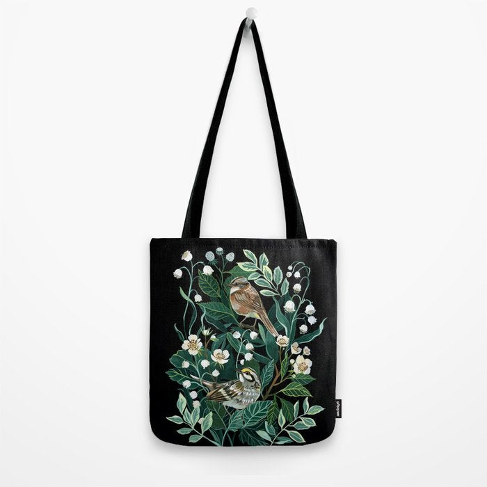 Lily of The Valley Tote Bag Gallery Image 2