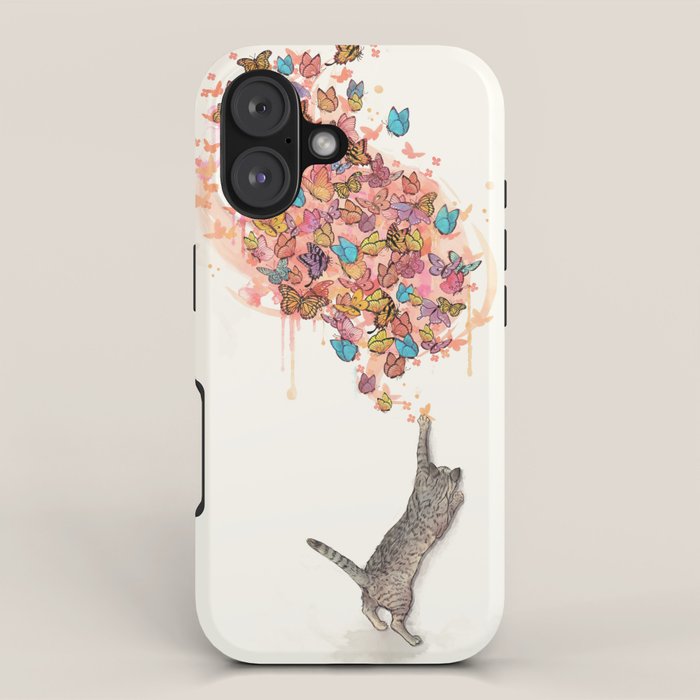 catching butterflies iPhone Case Gallery Image 1