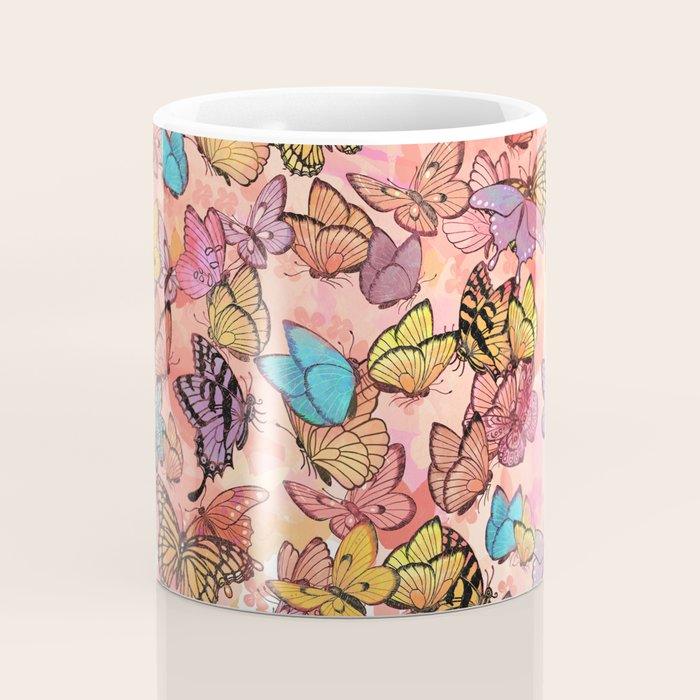 catching butterflies Coffee Mug Gallery Image 4