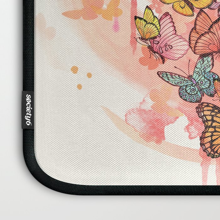 catching butterflies Laptop Sleeve Gallery Image 3