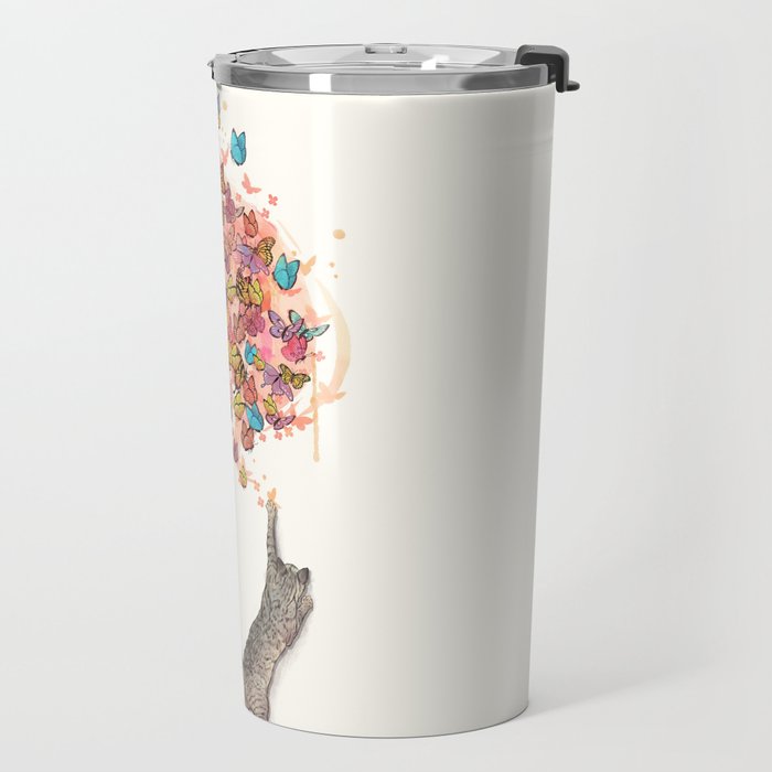 catching butterflies Travel Mug Gallery Image 2