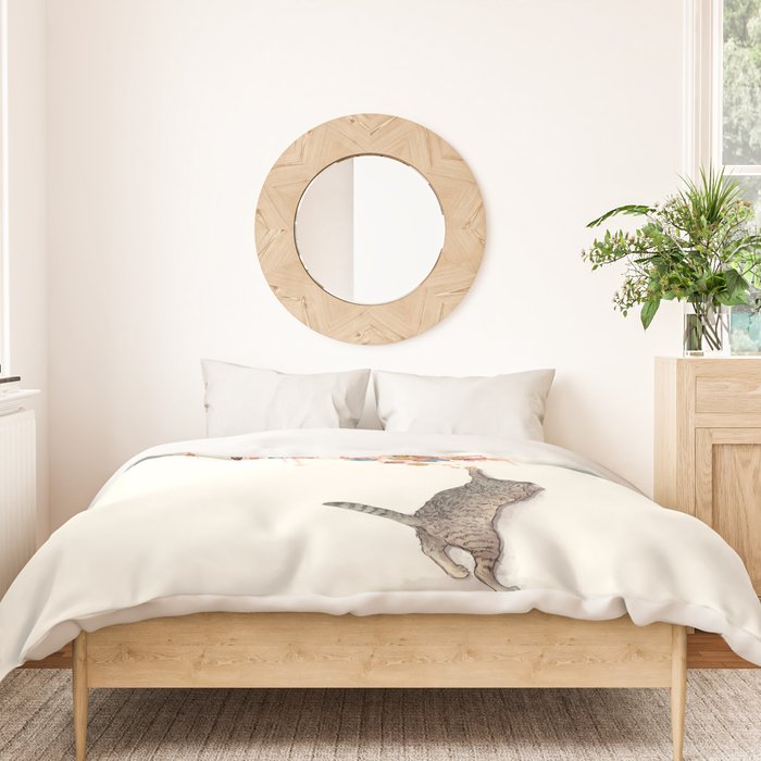 catching butterflies Duvet Cover Gallery Image 3