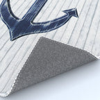 Rustic Anchor in navy blue Rug Gallery Image 4