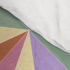 Kaleidoscope Tile Pattern VI Colorful Summer Comforter Gallery Image 4