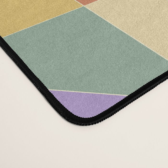 Kaleidoscope Tile Pattern VI Colorful Summer Desk Mat Gallery Image 4