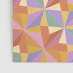 Kaleidoscope Tile Pattern VI Colorful Summer Poster Gallery Image 3