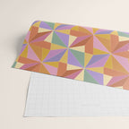 Kaleidoscope Tile Pattern VI Colorful Summer Wrapping Paper Gallery Image 2
