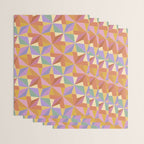 Kaleidoscope Tile Pattern VI Colorful Summer Wrapping Paper Gallery Image 3