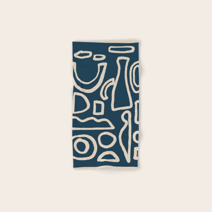 Abstract Shapes 38/9a3 Bath Towel Gallery Image 1