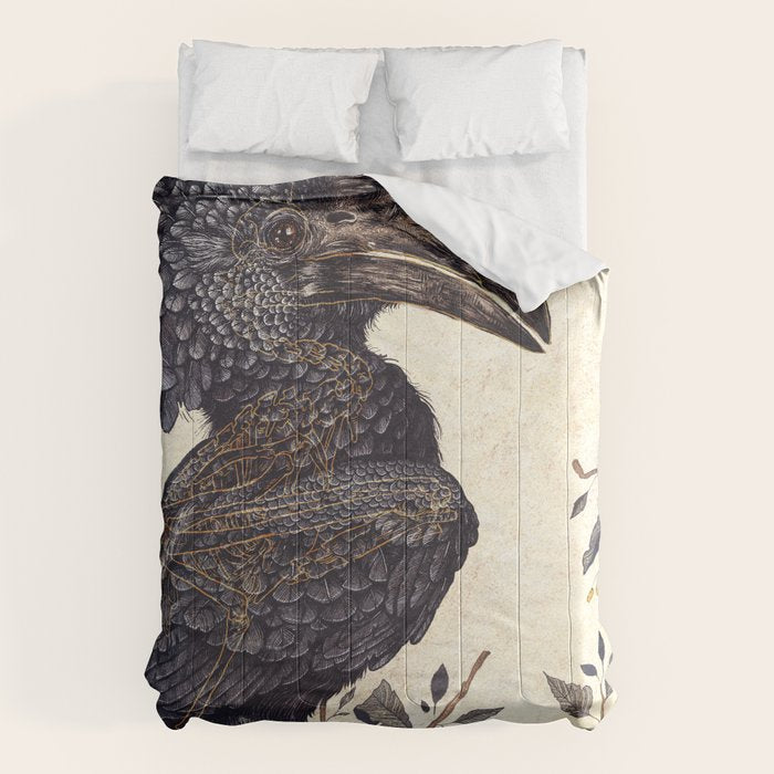 Silvery Cheeked Hornbill Comforter Gallery Image 6