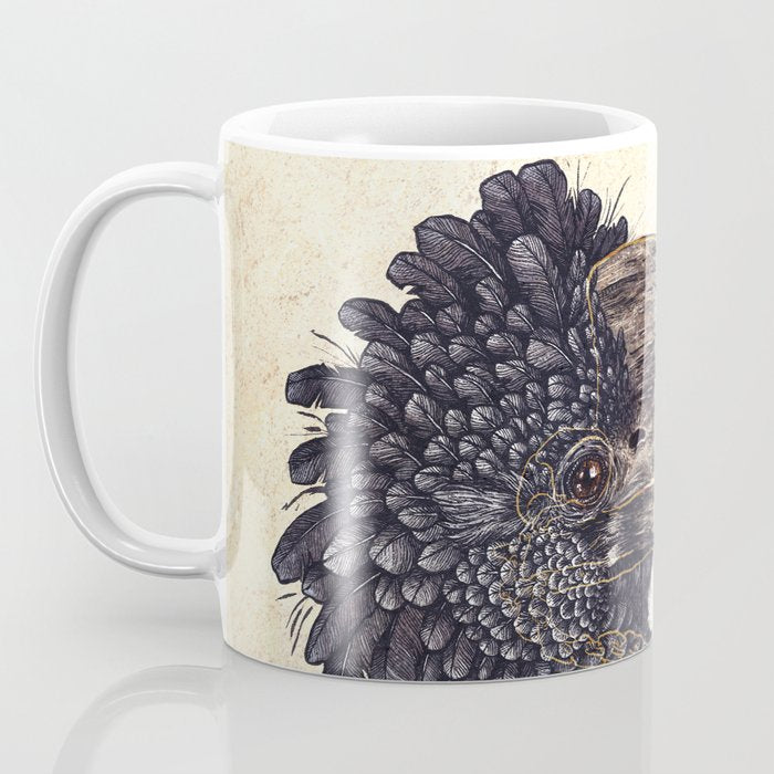 Silvery Cheeked Hornbill Coffee Mug Gallery Image 3