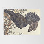 Silvery Cheeked Hornbill Rug Gallery Image 2