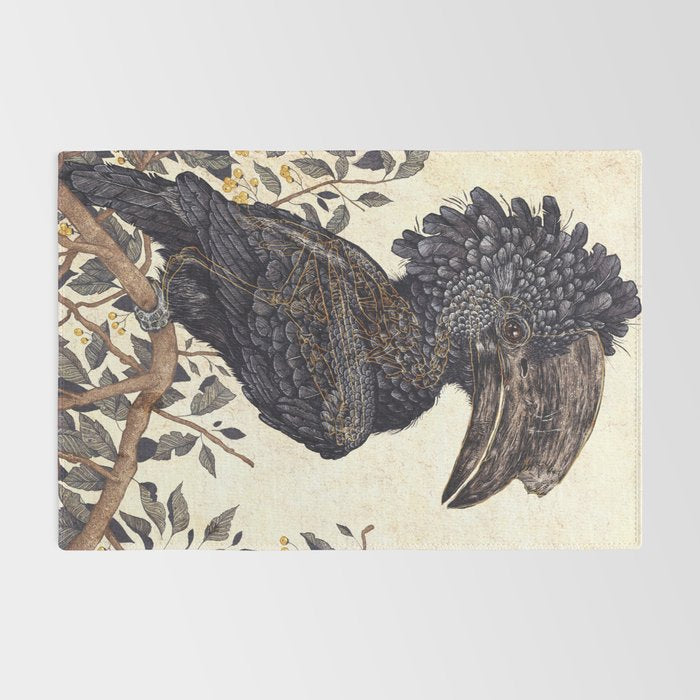 Silvery Cheeked Hornbill Rug Gallery Image 2