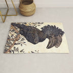 Silvery Cheeked Hornbill Rug Gallery Image 1