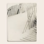 beach fence no. 7 - sea ocean nature photography  Notebook Gallery Image 4