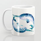 Blue Narwhals Coffee Mug Gallery Image 3