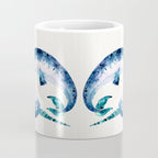 Blue Narwhals Coffee Mug Gallery Image 4