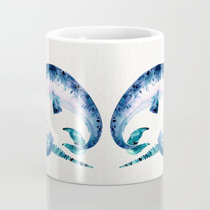 Blue Narwhals Coffee Mug Gallery Image 4