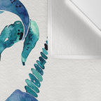 Blue Narwhals Wall Tapestry Gallery Image 3