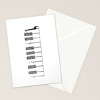 The Pianist Stationery Card Gallery Image 2