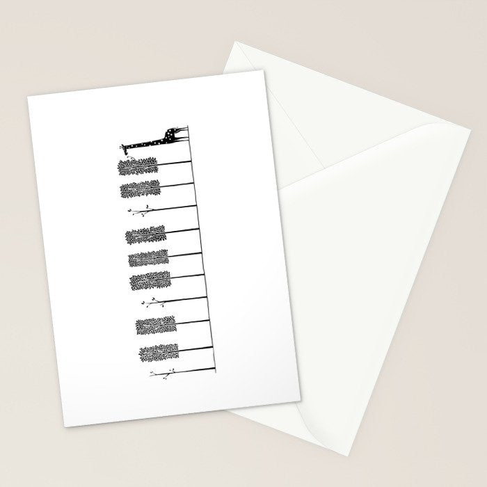 The Pianist Stationery Card Gallery Image 2