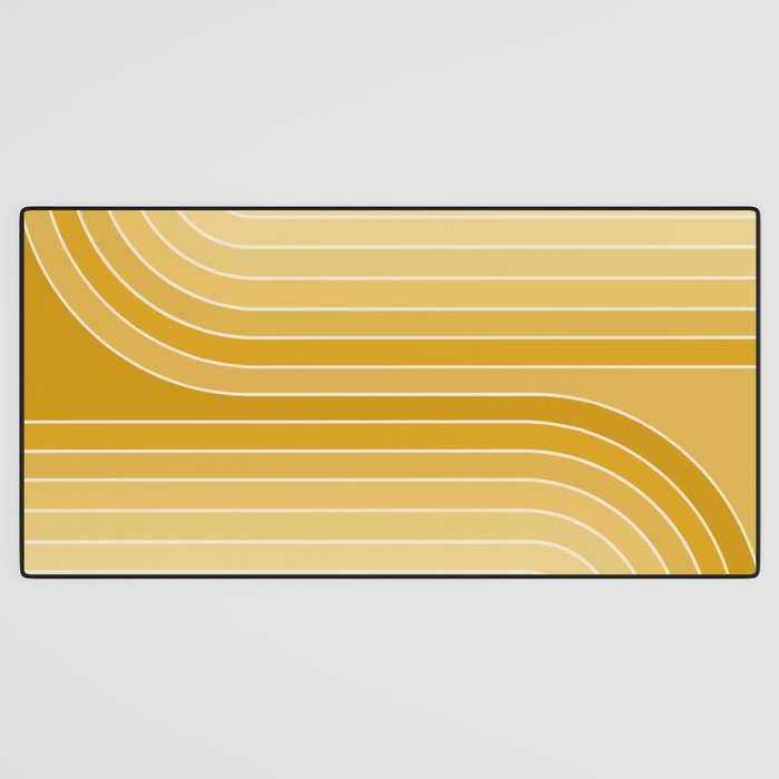 Gradient Curvature VII Desk Mat Gallery Image 3