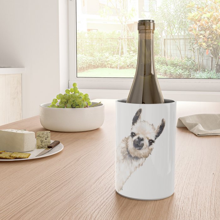 Sneaky Llama White Wine Chiller Gallery Image 4