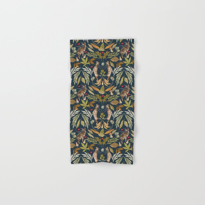 Deer in a wild nature forest DD Bath Towel Gallery Image 1