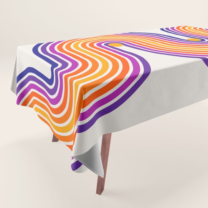 The Groove: Retro 80s Edition Tablecloth Gallery Image 1