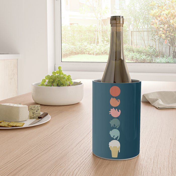 Cat Landscape 181: Cooling Down Wine Chiller Gallery Image 4