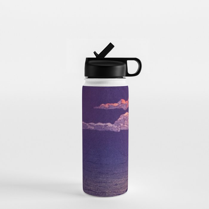 A Sunset for Hara - Nature Landscape Water Bottle Gallery Image 1